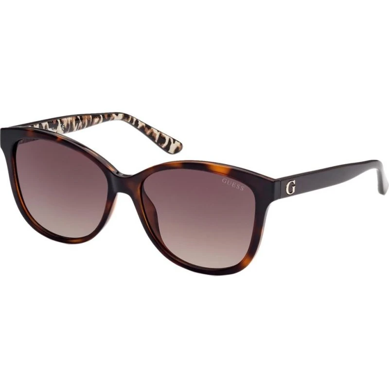 Guess GU7828 Occhiali da Sole Donna Squadrati Avana 56mm