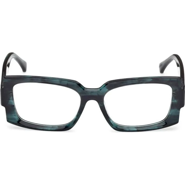 Max Mara MM5189 Occhiali da Vista Rettangolari Verdi Unisex