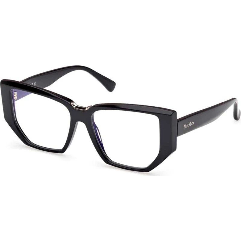 Max Mara MM5179-B Occhiali Da Vista Unisex Nero Geometrici