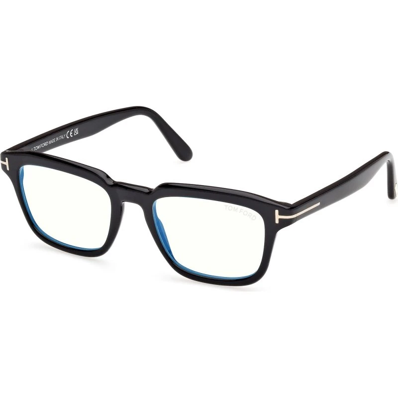 Tom Ford FT6032-B 001 Occhiali da Vista Uomo in Acetato Nero