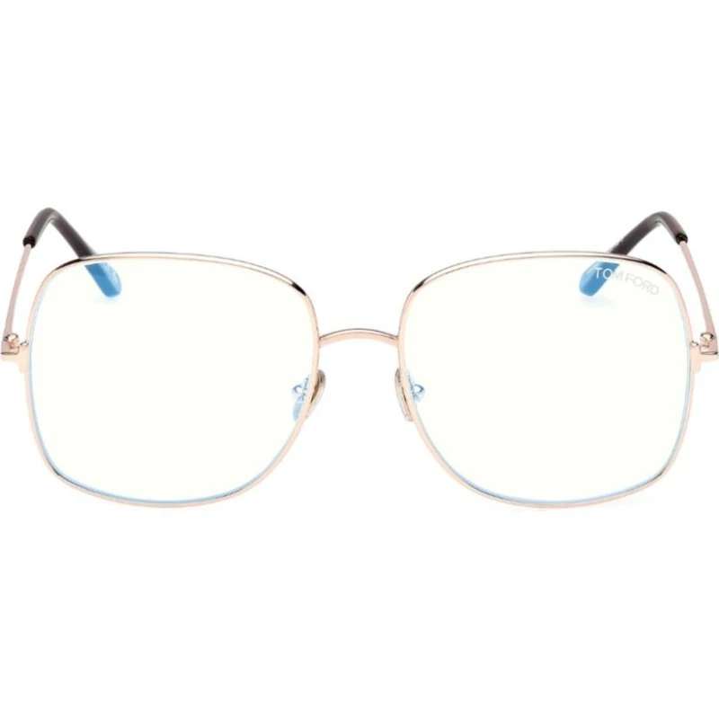 Tom Ford FT6048-B Occhiali da Vista Blue Block Oro Oversize