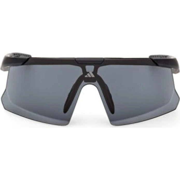 Adidas SP0107 Occhiali da Sole Unisex Nero e Grigio