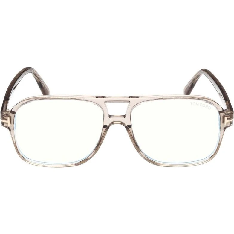 Tom Ford FT6058-B Blue Block Occhiali da Vista Grigio Pilot