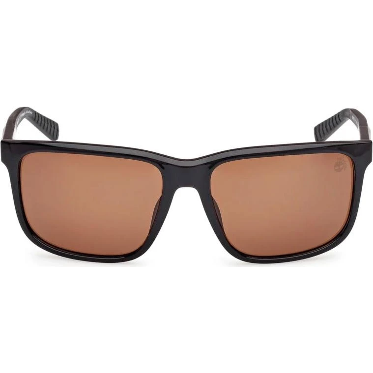 Timberland TB00037 Occhiali da Sole Unisex Nero e Marrone 59mm