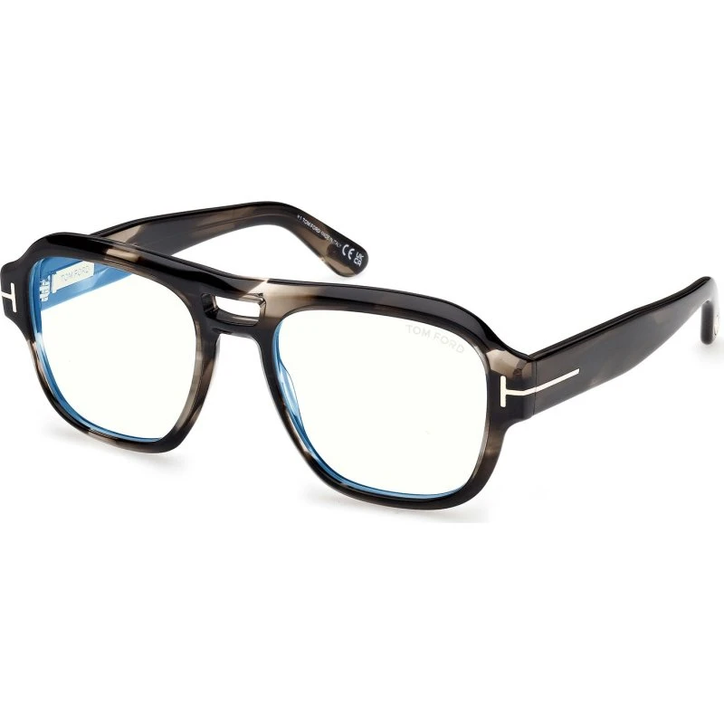 Tom Ford FT6085-B 056 Occhiali da Vista Uomo Acetato Havana