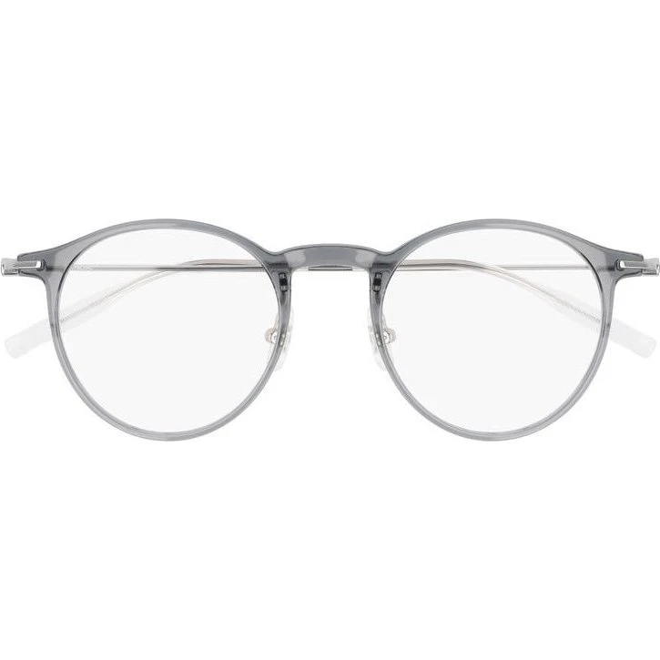 Montblanc MB0099O Occhiali da Vista Uomo Grigio Pantos