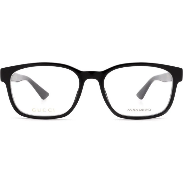 Gucci GG0749O Occhiali da Vista Uomo Squadrati Neri