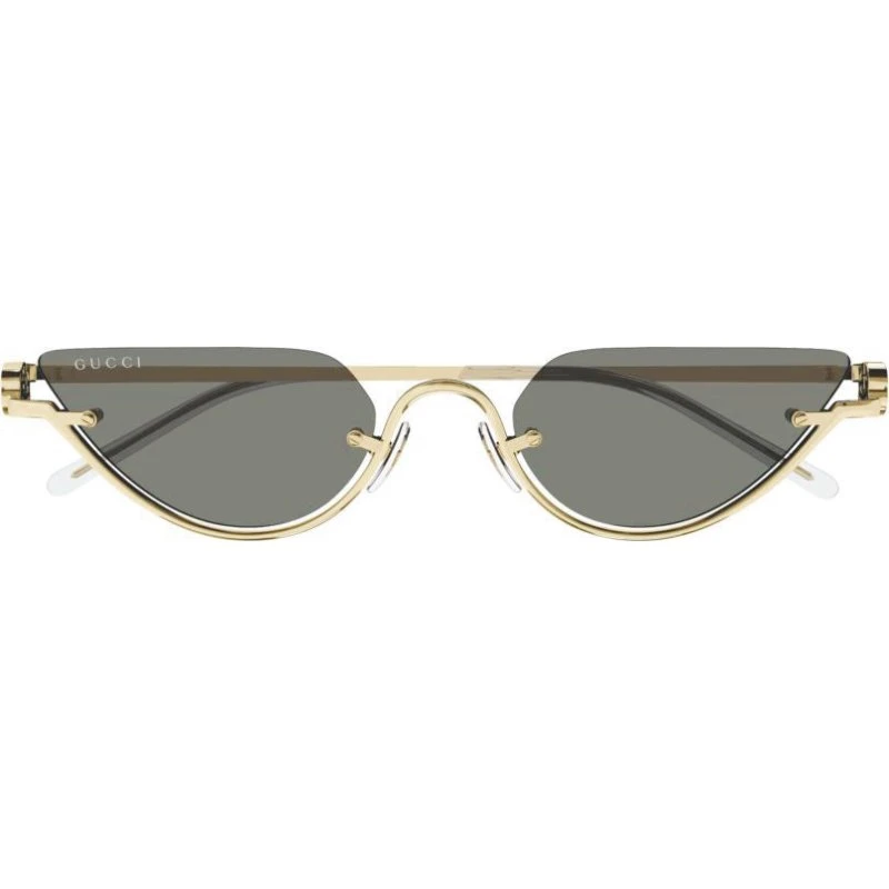 Gucci GG1603S Occhiali da Sole Cat-Eye Oro e Grigio 53mm