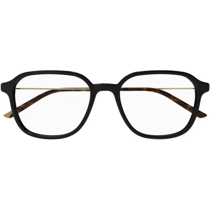 Gucci GG1576O Occhiali da Vista Uomo Neri Squadrati
