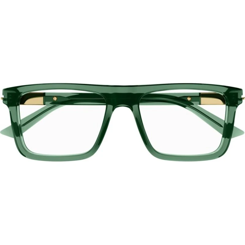 Gucci GG1504O Occhiali da Vista Uomo Verde Squadrati