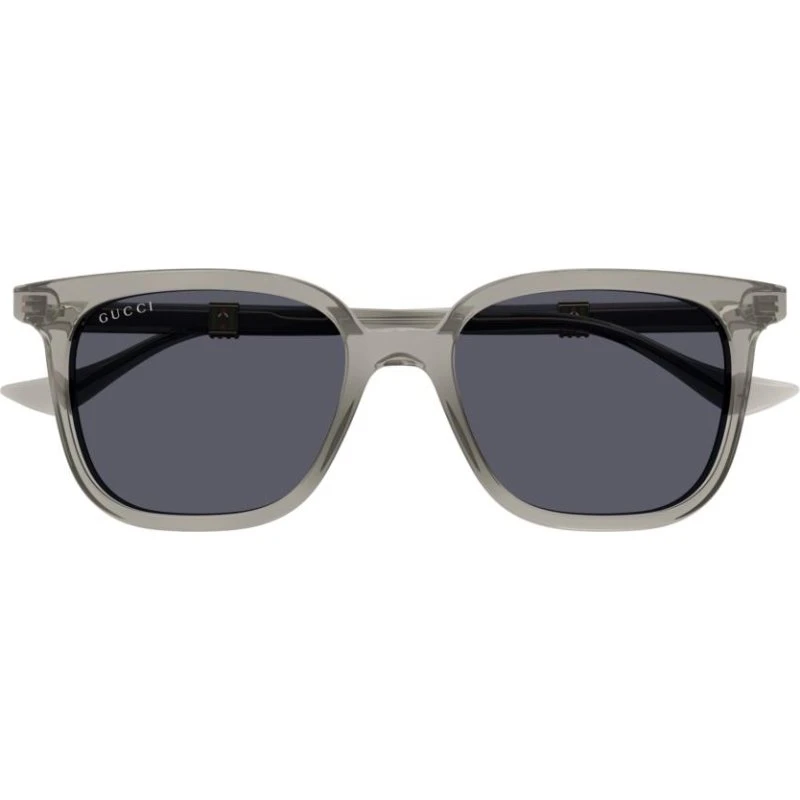 Gucci Occhiali da Sole GG1493S Uomo Grigio Squadrati 54mm