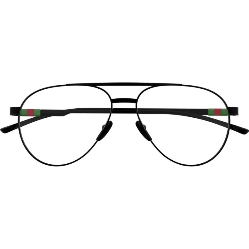 Gucci GG1679O Occhiali da Vista Uomo Pilot Nero