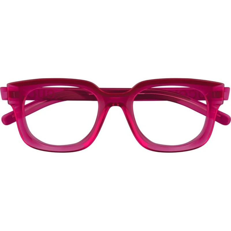 Gucci GG1721O Occhiali da Vista Donna Rosso Squadrati