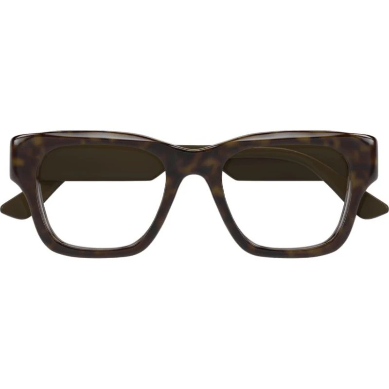 Gucci GG1669O Occhiali Da Vista Uomo Squadrati Avana