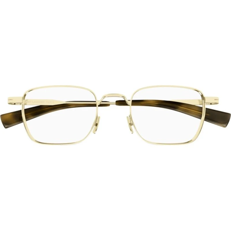 Saint Laurent SL 729 Occhiali da Vista Uomo Rettangolari Oro