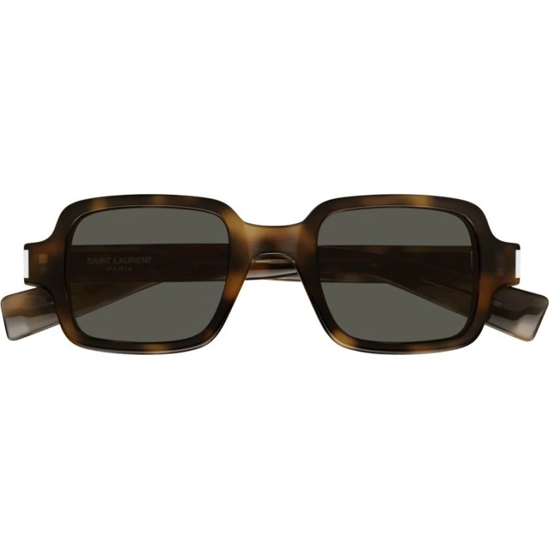 Saint Laurent SL 720 Sun Occhiali da Sole Rettangolari Avana