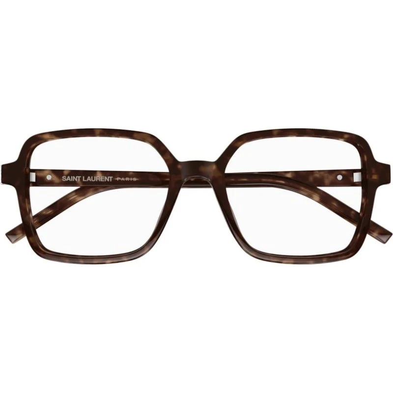 Saint Laurent SL M139 Occhiali Da Vista Donna Avana Squadrati