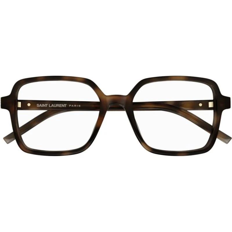Saint Laurent SL M139 Occhiali da Vista Donna Squadrati Avana