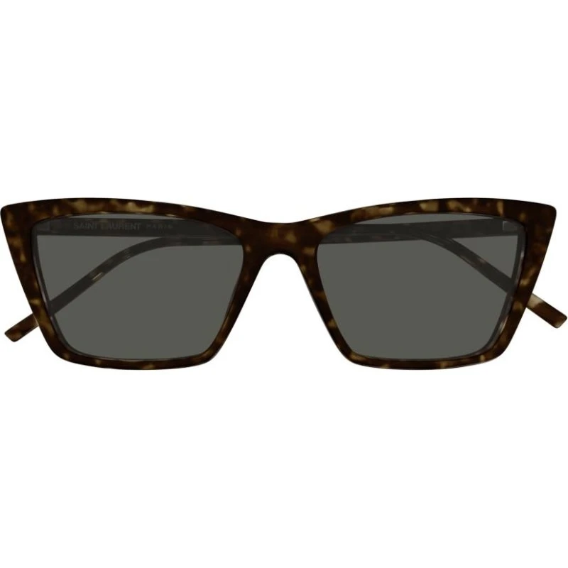 Saint Laurent Mica Thin Sun SL 737 Occhiali da Sole Donna Argento