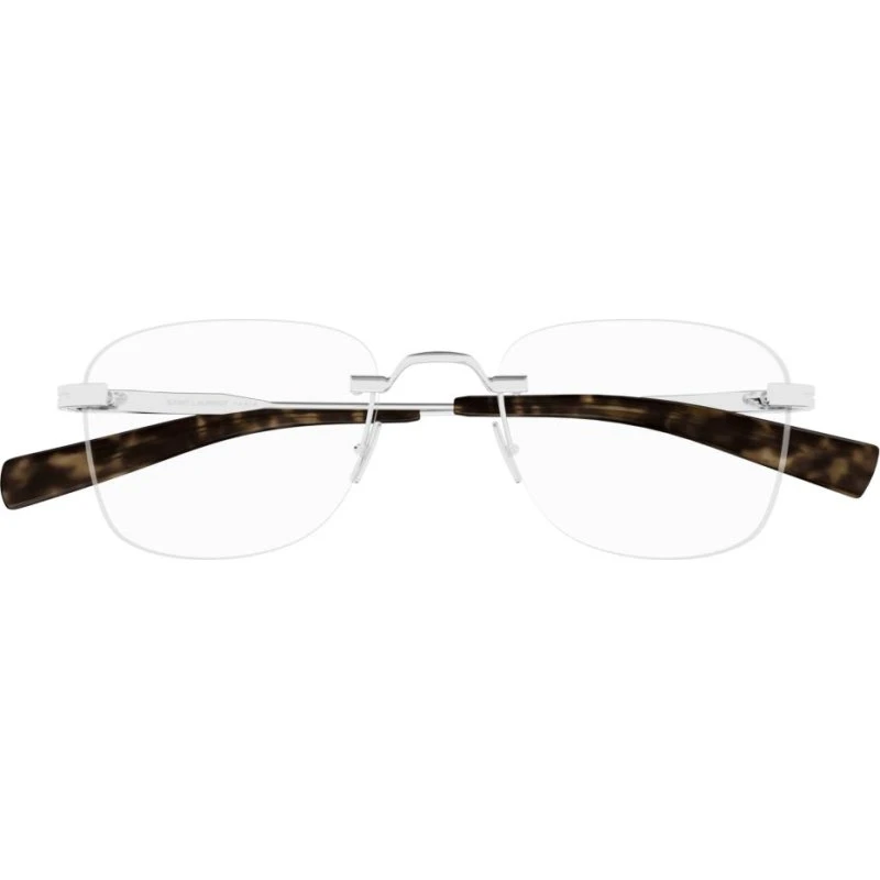 Saint Laurent SL 744 Occhiali da Vista Unisex Argento