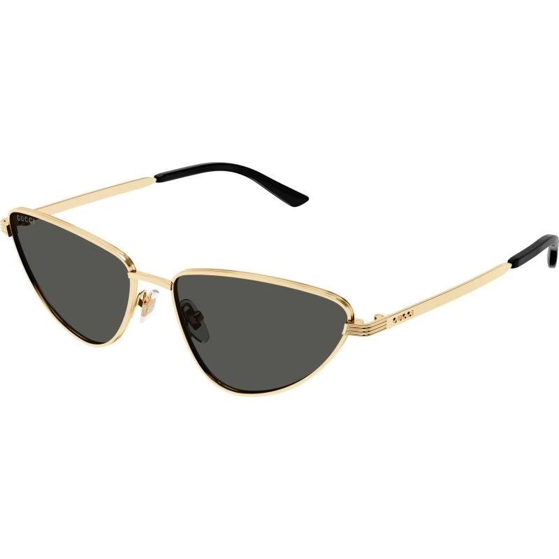 Gucci GG1879S Occhiali da Sole Cat-Eye Oro e Grigio