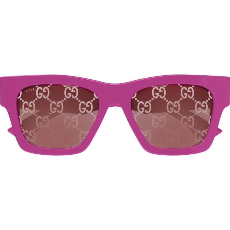 Gucci GG1835S Occhiali da Sole Donna Squadrati Rosa