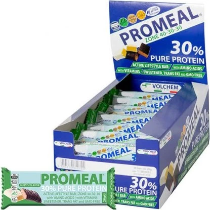 Volchem Promeal Zone Bar Cioccolato Bianco 50g