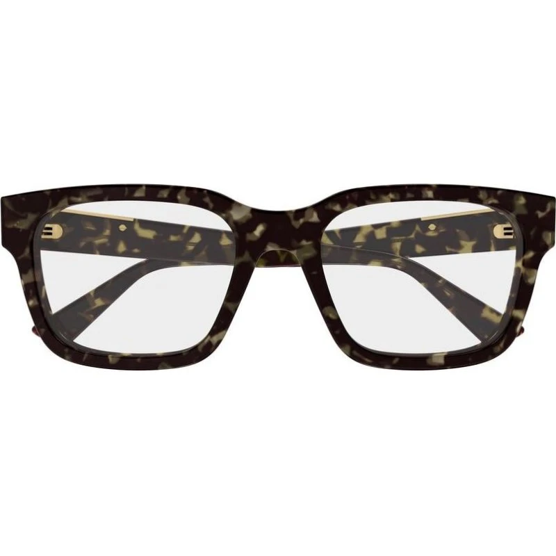 Gucci GG1961O Occhiali da Vista Uomo Squadrati Avana
