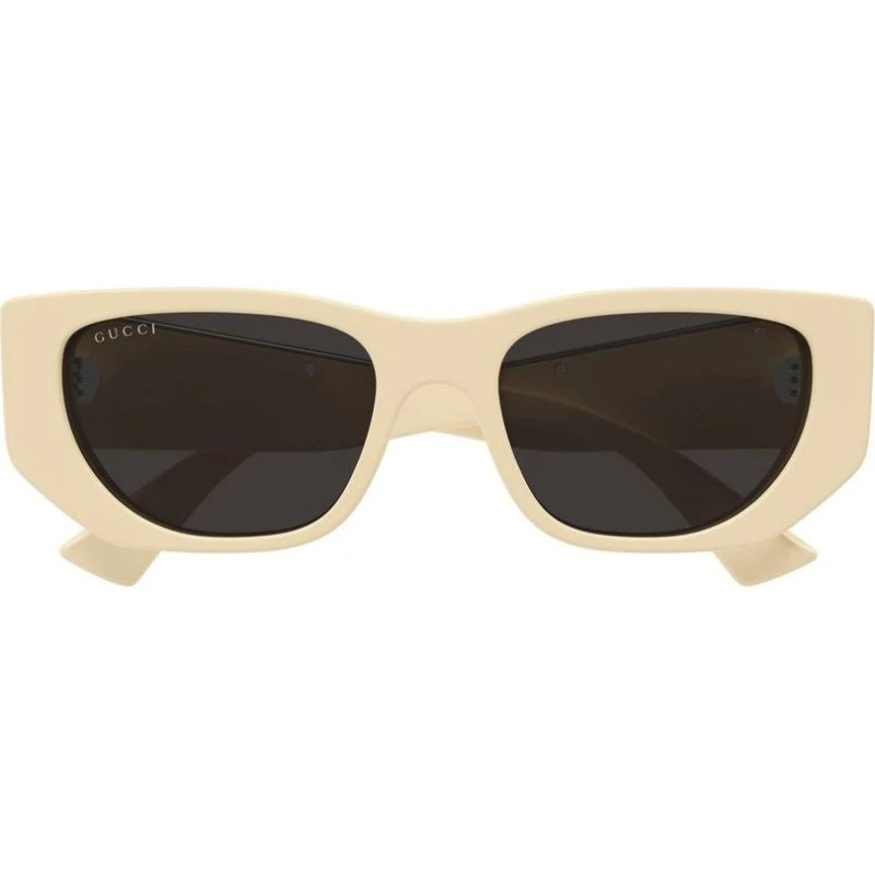 Gucci GG1959S Occhiali da Sole Cat-Eye Bianco e Grigio 53mm