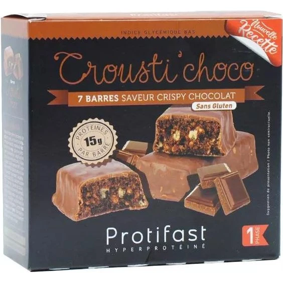 Protifast Barretta Crousti'Cioccolato 7 Barrette