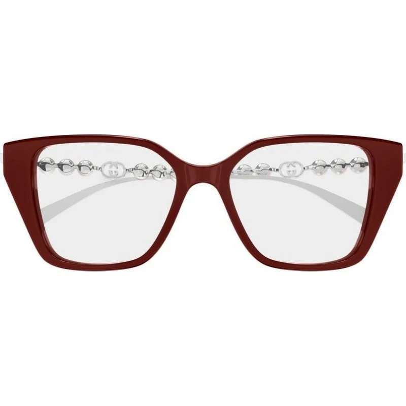 Gucci GG1969O Occhiali da Vista Donna Cat-Eye Rosso