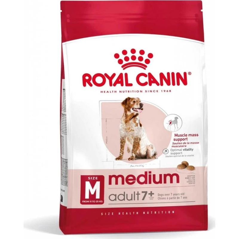 Royal Canin Cane Adult Medium 7+ 4kg