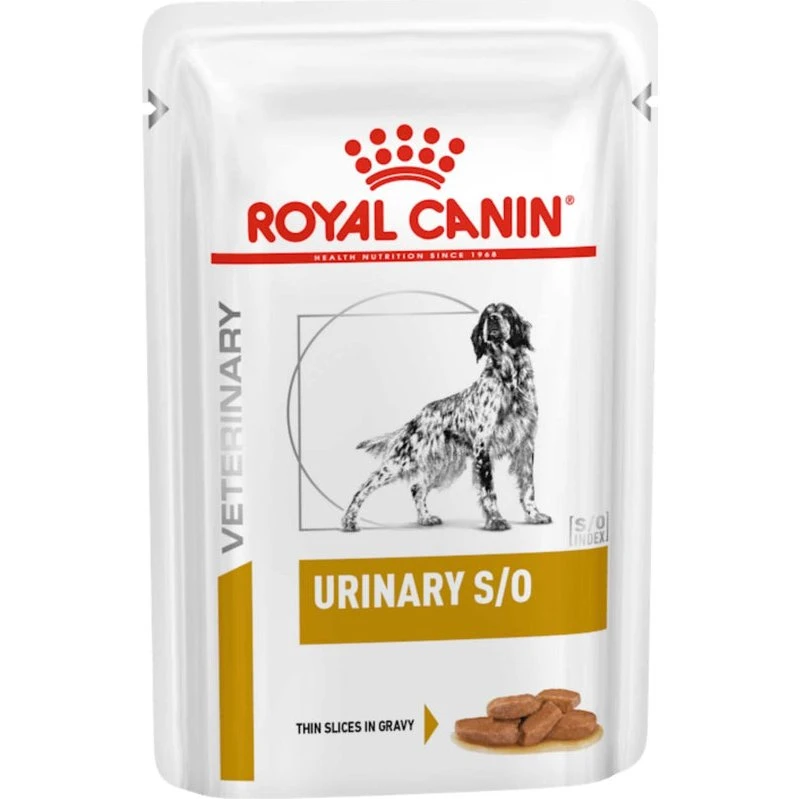 Royal Canin Urinary S/O 12x100g Cibo Umido per Cani