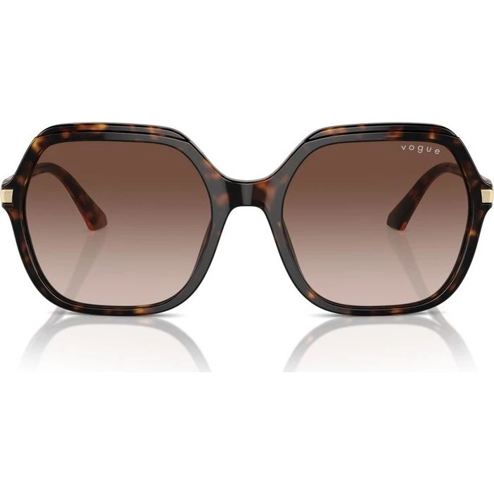 Vogue Vo 5561s Occhiali da Sole Donna Avana Geometrici Marroni