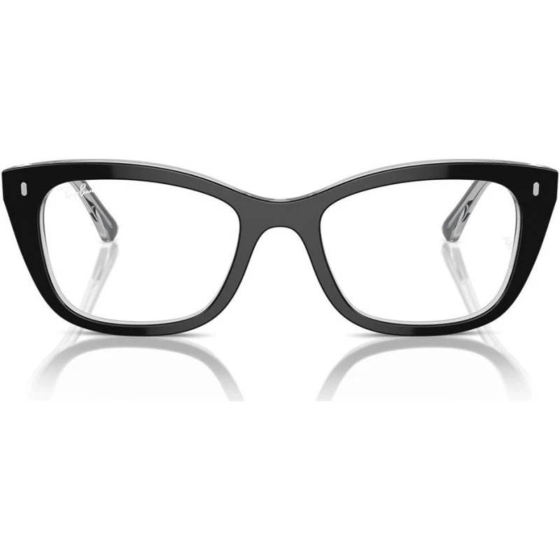 Ray-Ban RX 5433 Occhiali da Vista Unisex Nero Squadrati