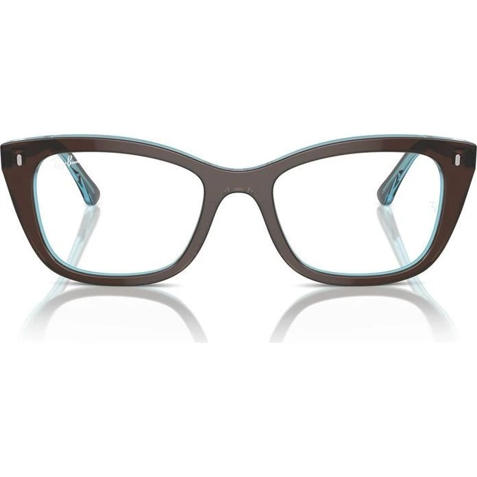 Ray-Ban RX 5433 Occhiali da Vista Unisex Marrone Squadrati
