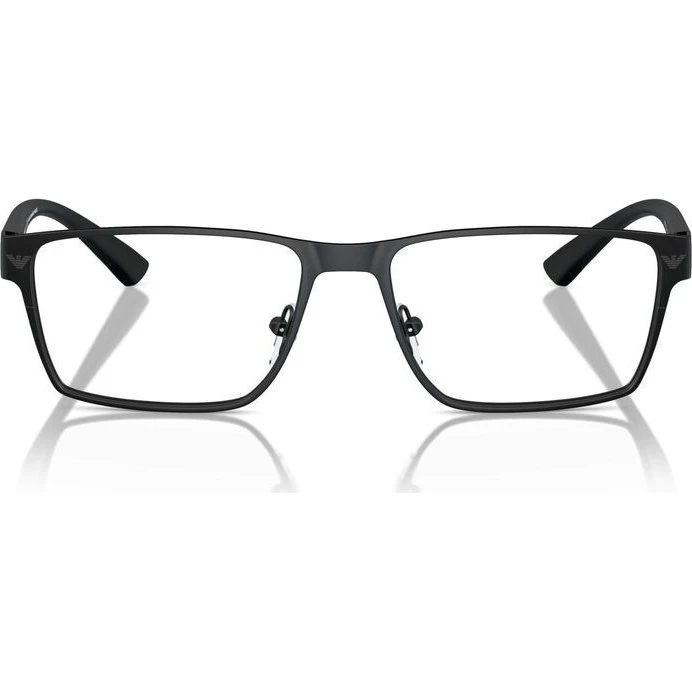 Emporio Armani EA 1157 Occhiali da Vista Uomo Neri Rettangolari