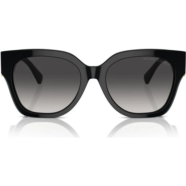 Ralph Lauren RL 8221 Occhiali da Sole Farfalla Nero e Grigio
