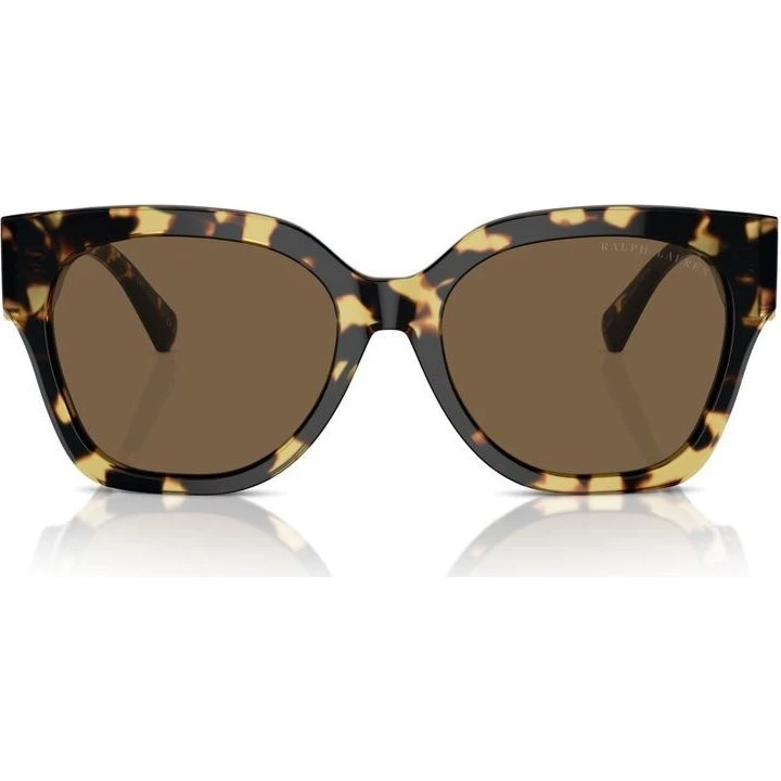 Ralph Lauren RL 8221 Occhiali da Sole Farfalla Marrone Donna