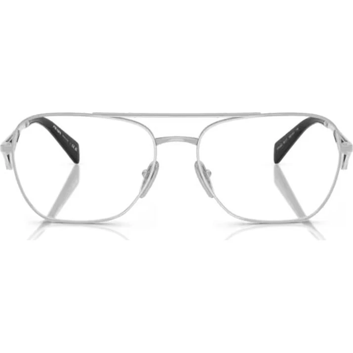 Prada PR B50V Occhiali da Vista Donna Argento