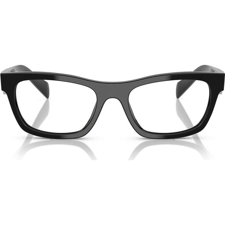 Prada PR B01V Occhiali da Vista Donna Nero Squadrati