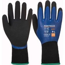 Portwest Thermo Pro AP01 Guanti Blu/Nero S - Paio