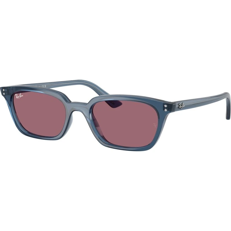 Ray-Ban RB 4456 Zaya Occhiali da Sole Unisex Blu/Viola