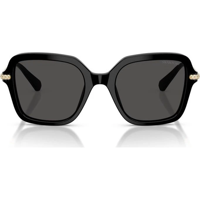Swarovski Occhiali da Sole SK 6040 Nero con Lenti Grigie