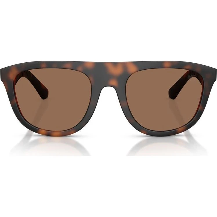 Burberry BE 4459U Occhiali da Sole Uomo Squadrati Avana