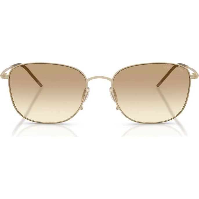Giorgio Armani AR 6168 Occhiali da Sole Uomo Oro e Marrone 54mm