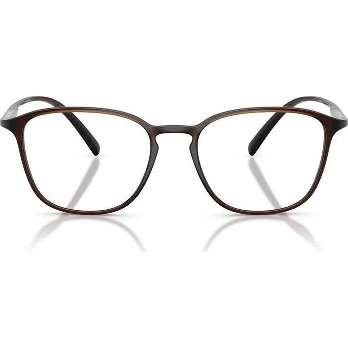 Giorgio Armani AR 7276U Occhiali da Vista Uomo Marrone Squadrati
