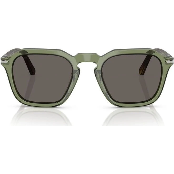 Persol PO 3292S Occhiali da Sole Unisex Verde e Grigio 52mm