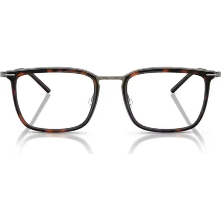 Moncler ME1001D Occhiali da Vista Unisex Avana Squadrati