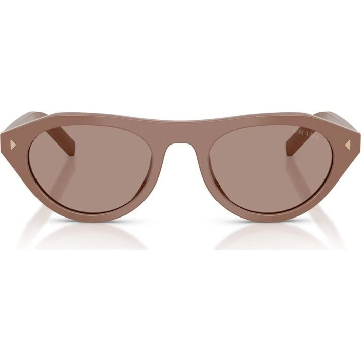 Prada PR B15S Occhiali da Sole Donna Squadrati Rosa e Marrone